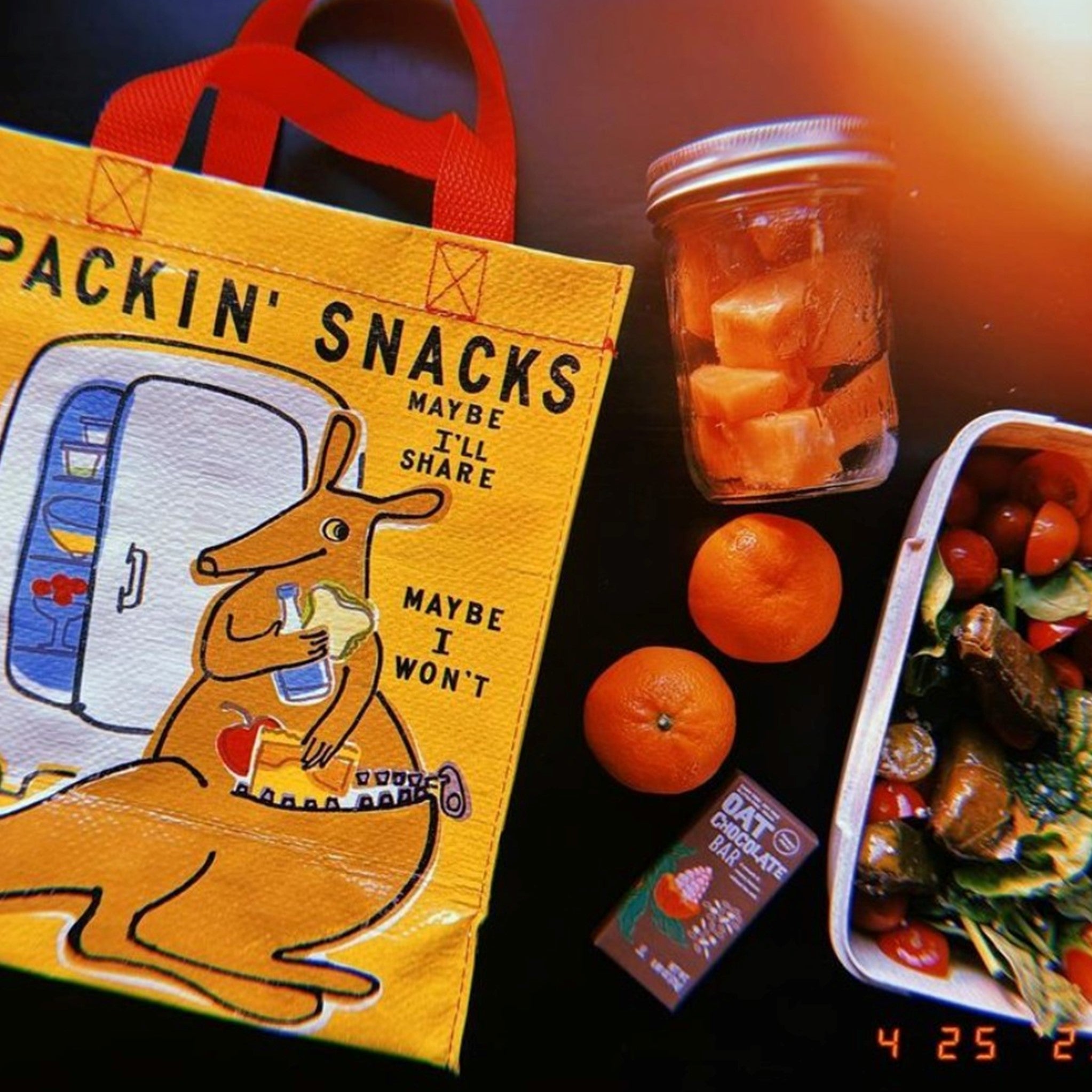Handy Tote - Packin' Snacks