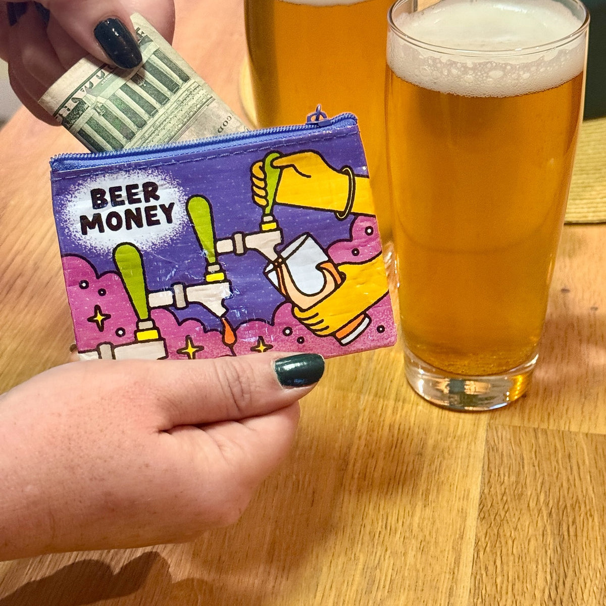 Coin Purse - Beer Money (Taps) – MelricINT