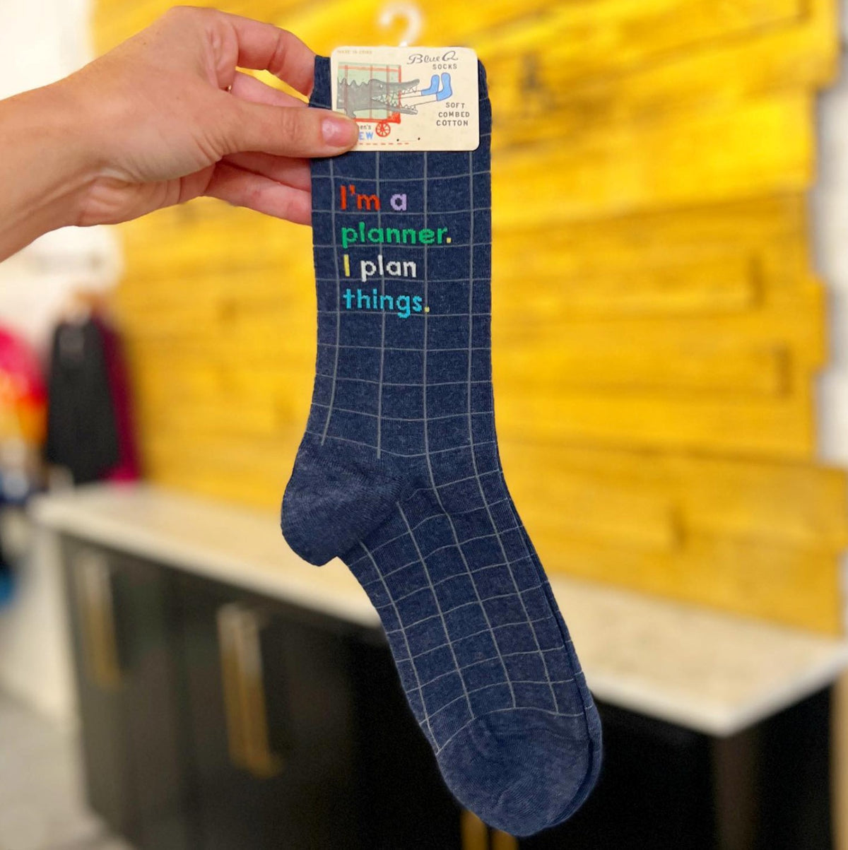 Socks - I'm a Planner, I Plan Things – MelricINT