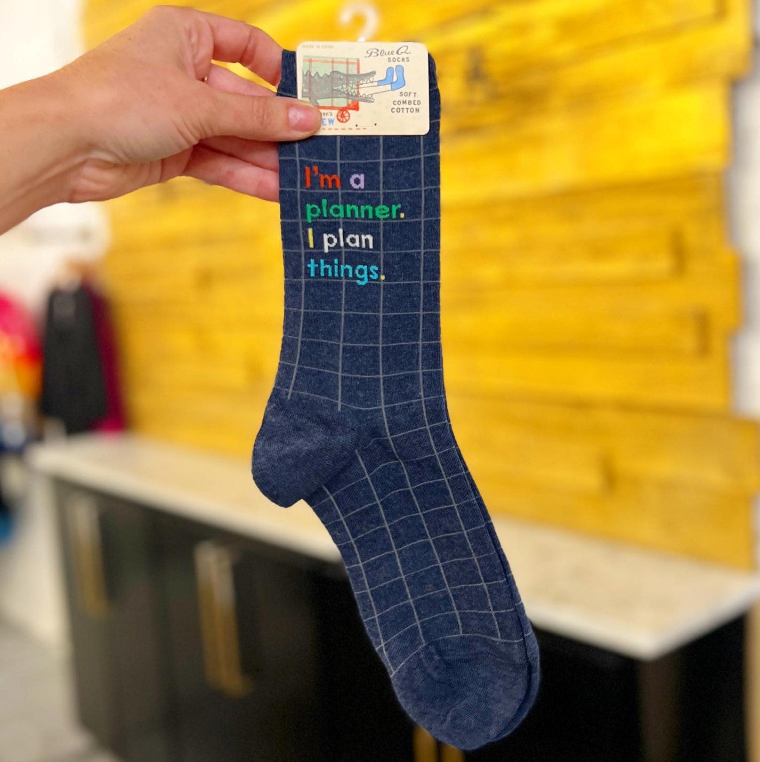 Socks - I'm a Planner, I Plan Things