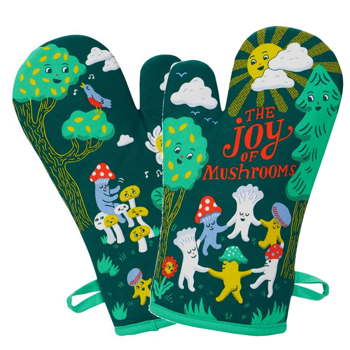 Oven Mitt - Joy of Mushrooms