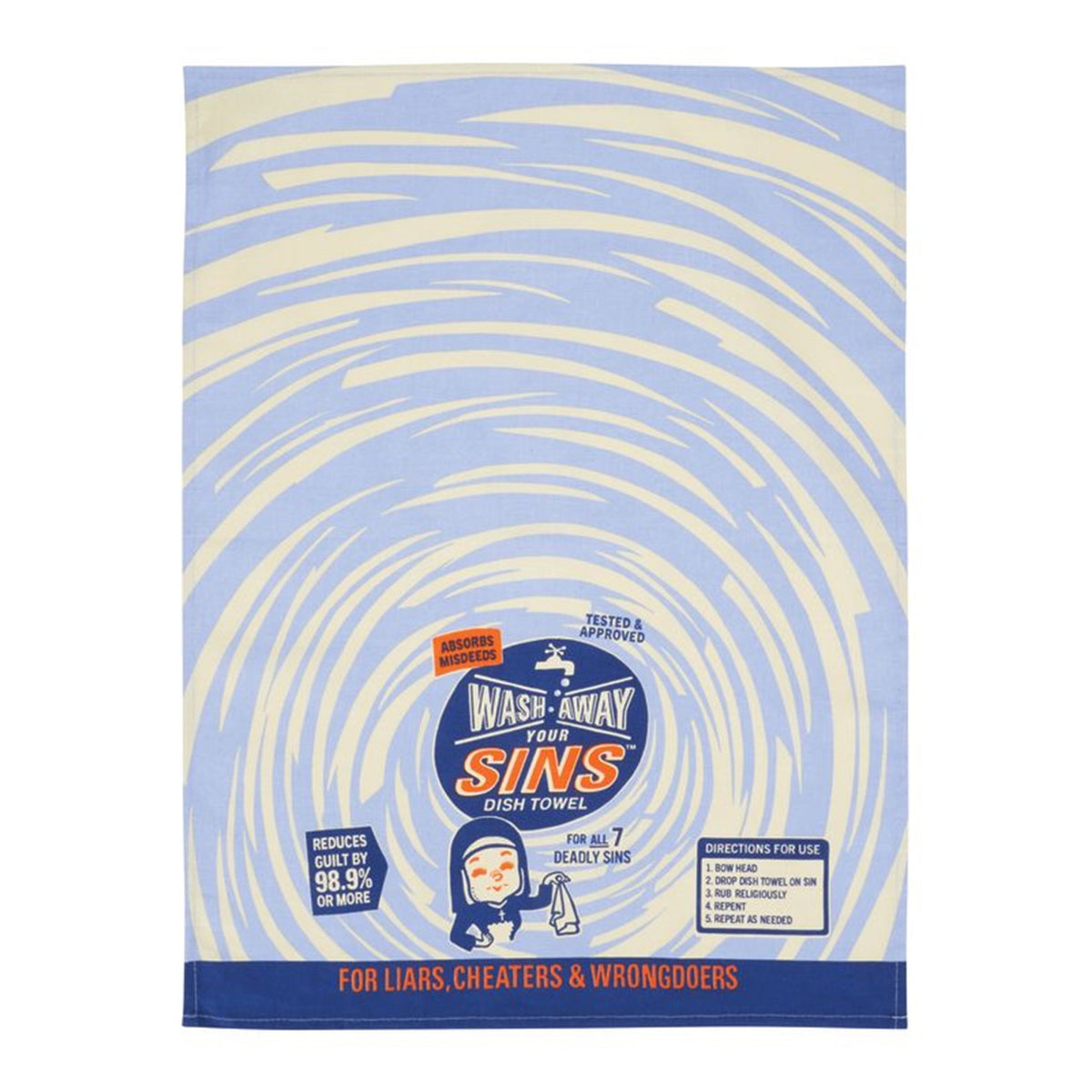 Dish Towels - Wash Away Your Sins
