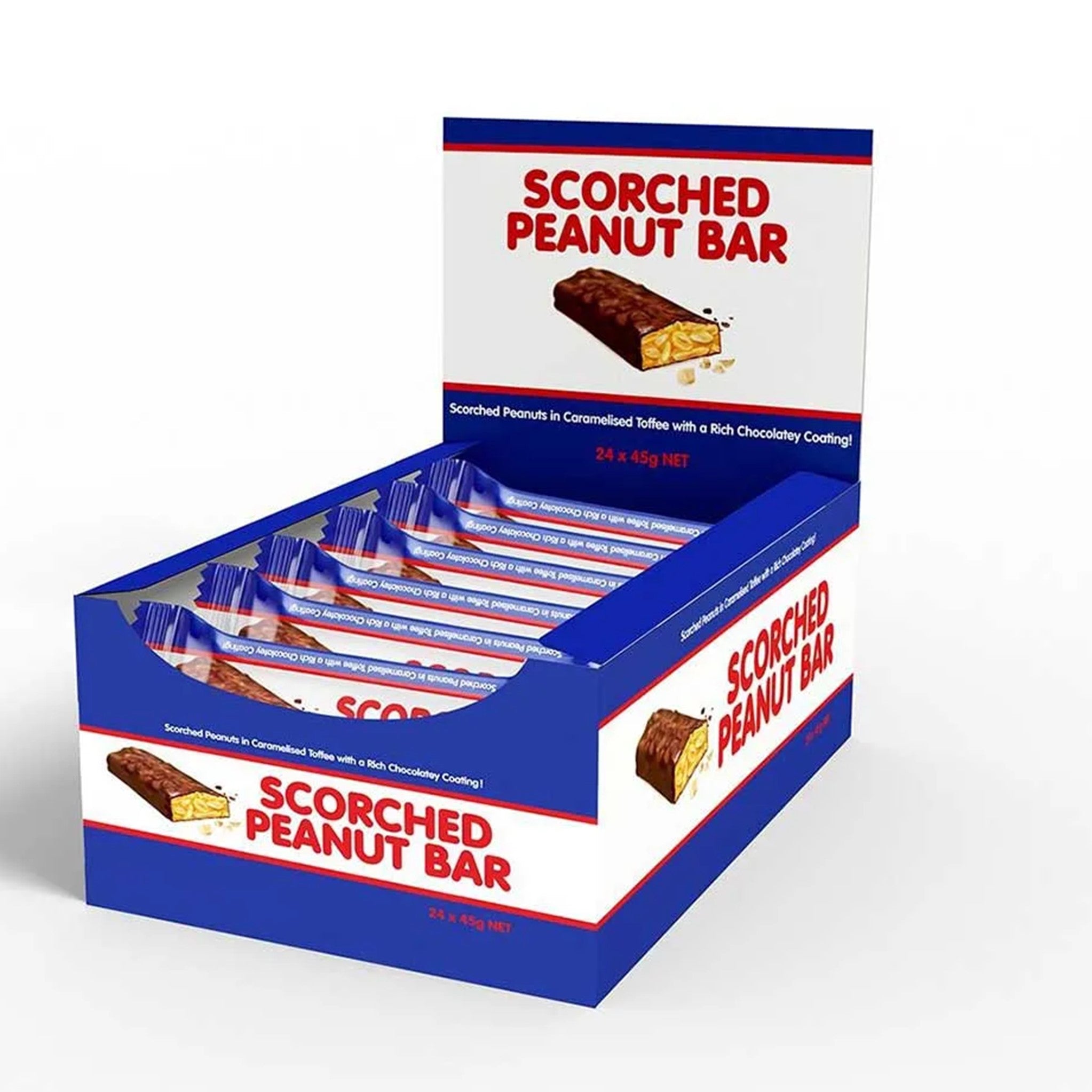 Scorched Peanut Bar Display - 30pcs