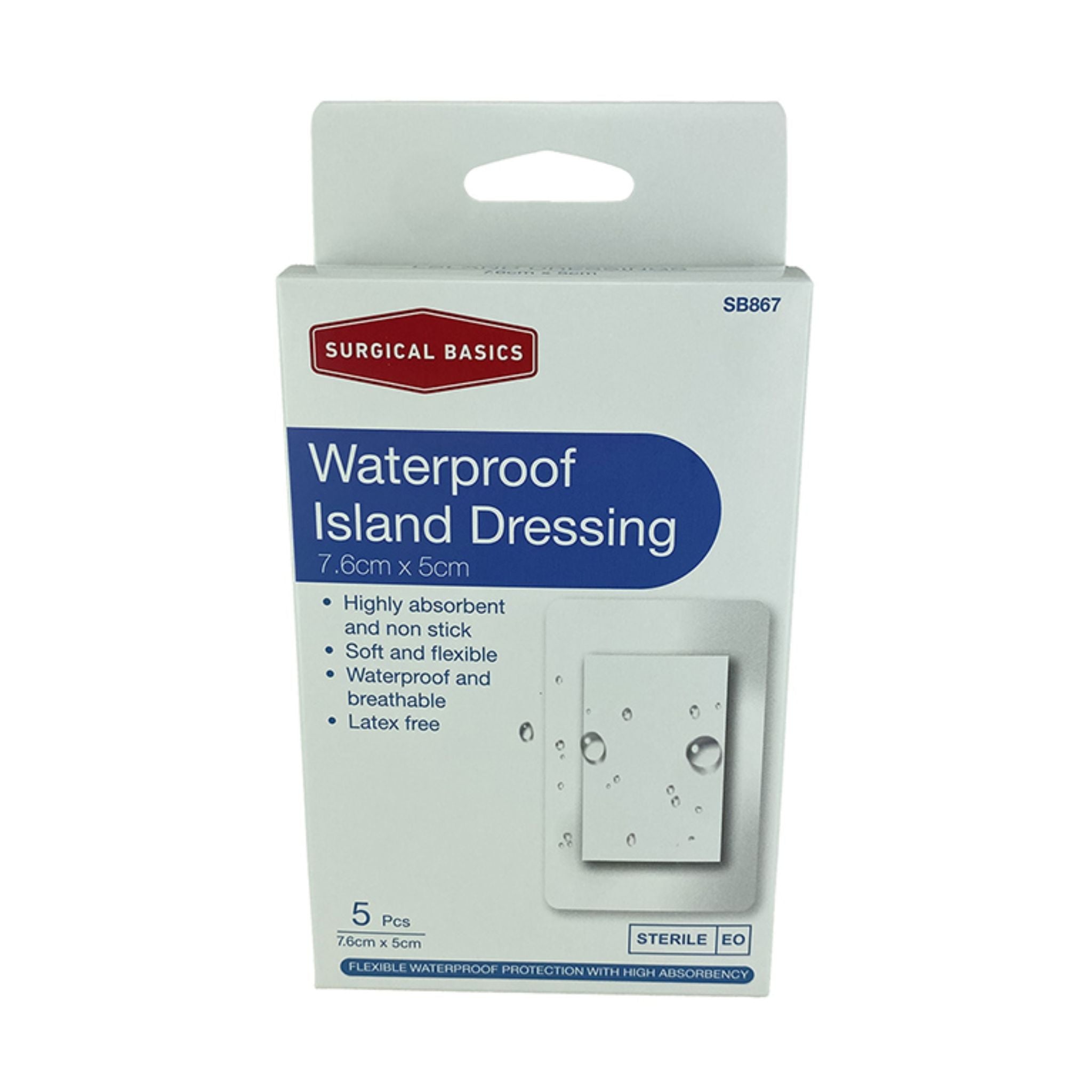 SB Waterproof Dressing 5pk
